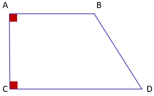 trapèze rectangle